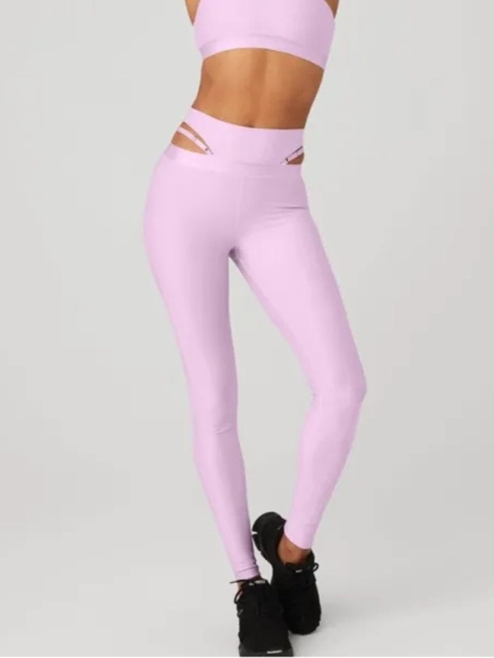 NWT ALO Airlift Extreme High Waist All Nighter Legging SugarPlum Pink size Small